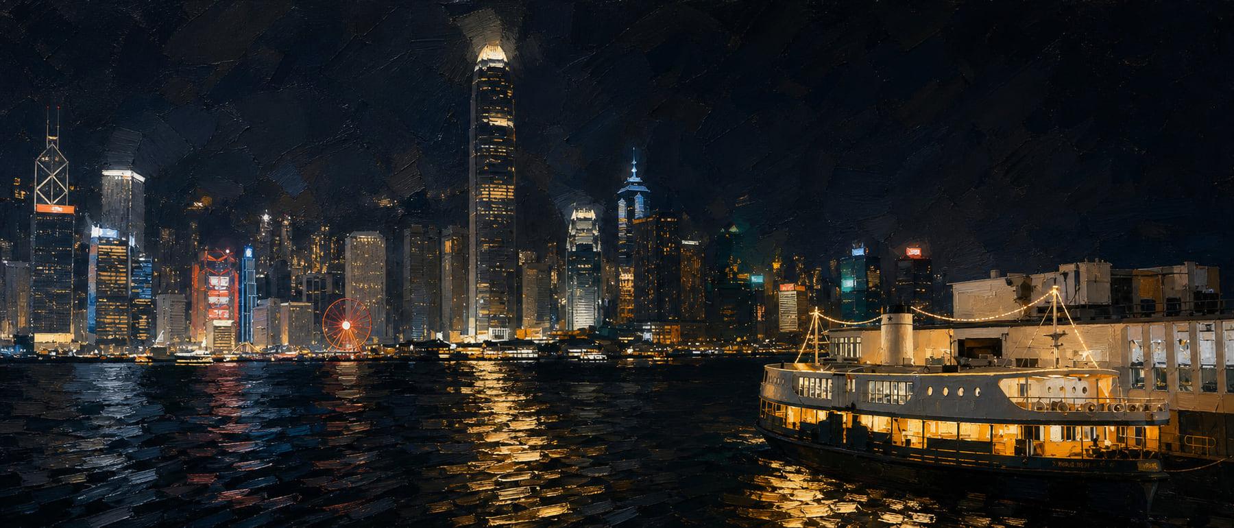 维港夜色 Remake 效果