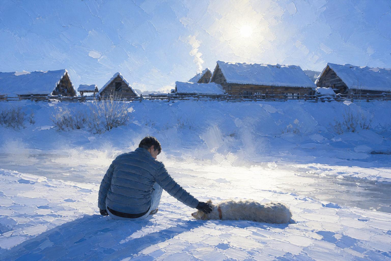 雪地与陪伴 效果